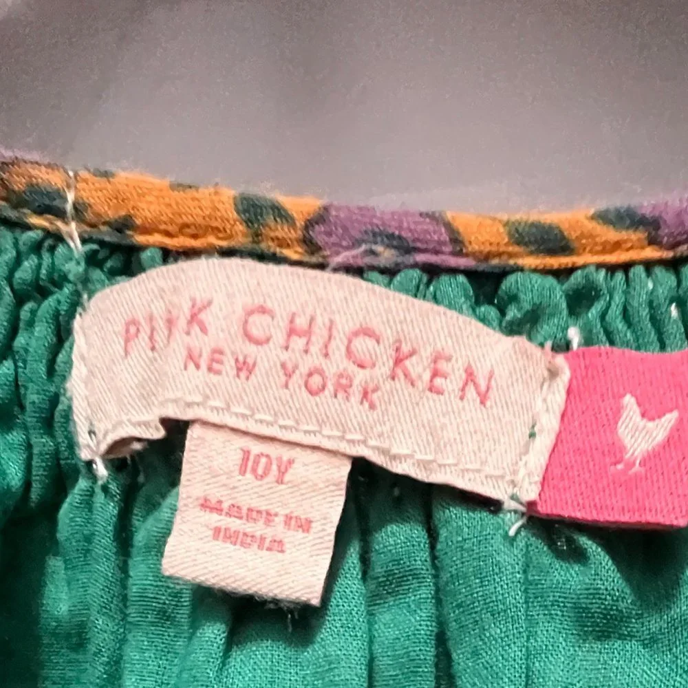 Pink Chicken size 10Y dress